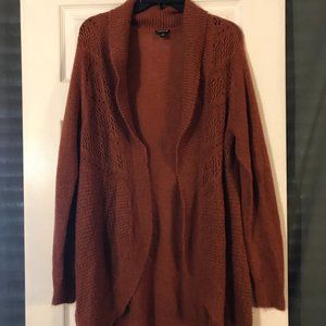 Rusty Orange Cardigan